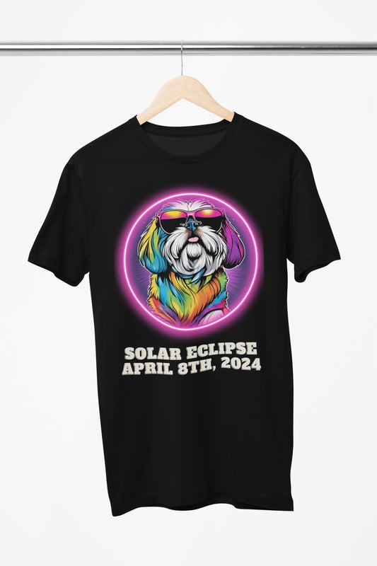 Solar Eclipse Dog Design #1