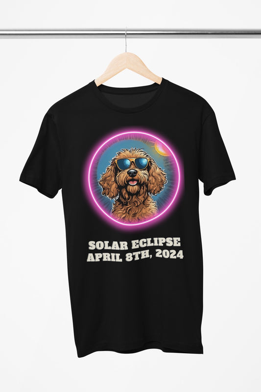 Solar Eclipse Dog Design #5