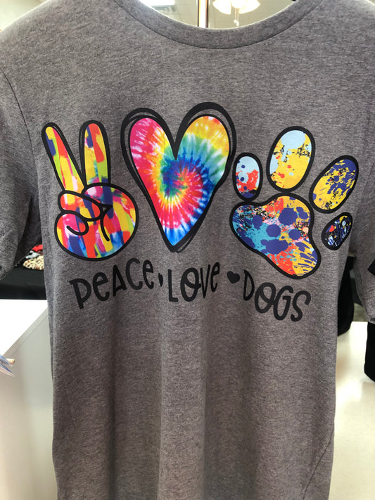 Peace, Love, Dogs Shirt